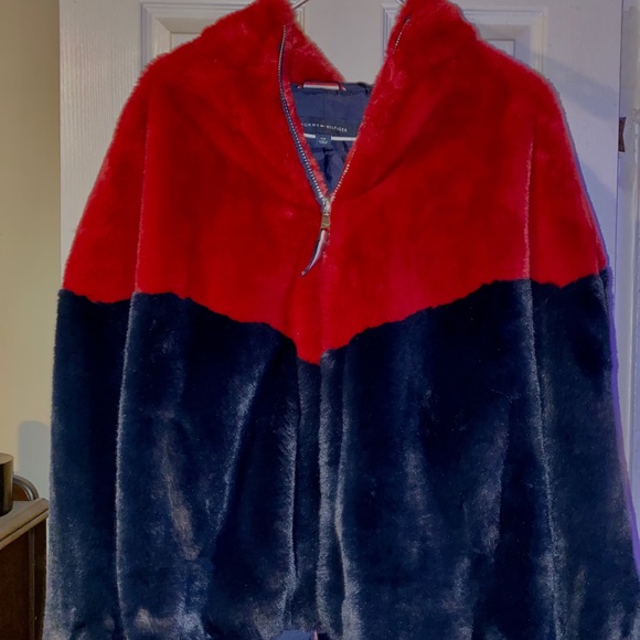 oversized tommy hilfiger jacket